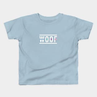 Woof Shapes Kids T-Shirt